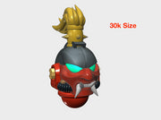 10x Plumed - G:6 Oni Helmets 3d printed