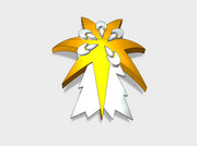 60x Star Claws - Shoulder Insignia pack 3d printed