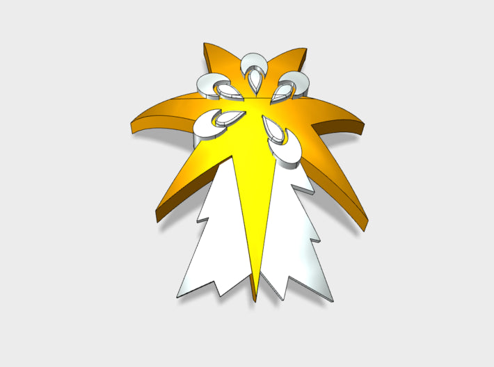 60x Star Claws - Shoulder Insignia pack 3d printed