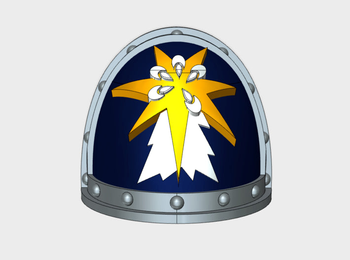 10x Star Claws- G:2a Shoulder Pads 3d printed