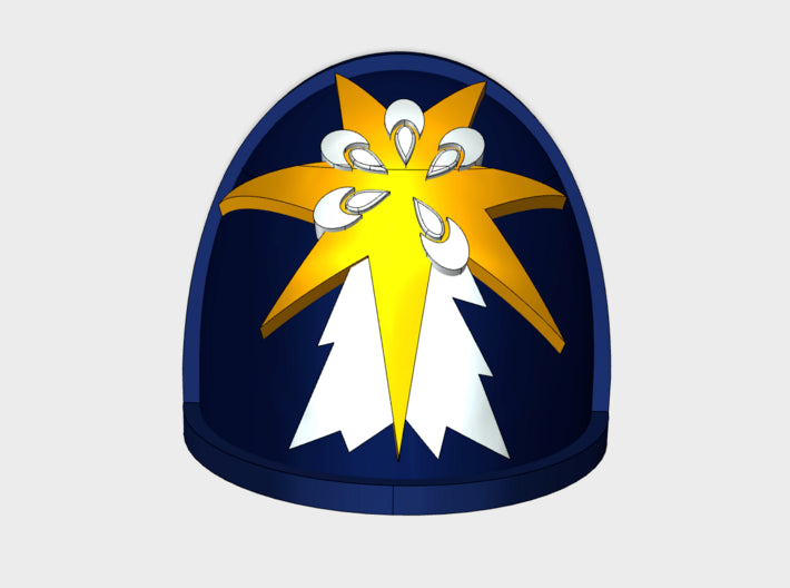 10x Star Claws - G:4a Shoulder Pads 3d printed