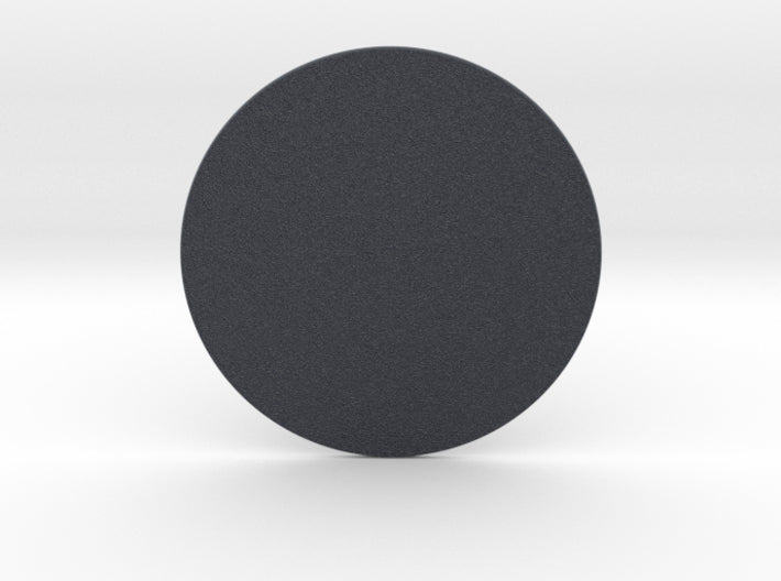 Blank : 80mm Low-Profile Round Bases 3d printed
