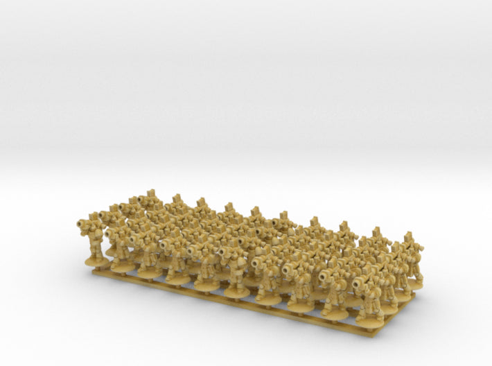 Epic-Scale : G3b Missile Launchers (Base) 3d printed