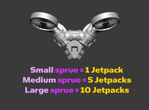 Iron Breakers - Specu:1 Jumpacks (PM) 3d printed