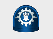 10x Celestial Lords - G:7a Shoulder Pads 3d printed