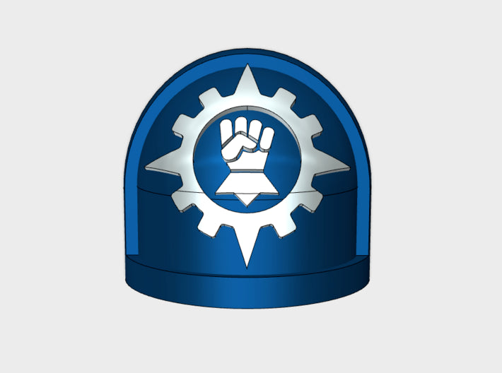 10x Celestial Lords - G:7a Shoulder Pads 3d printed