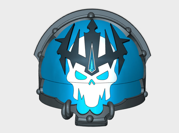 10x Winter Revenants - T:4a Chaos Terminator Pads 3d printed