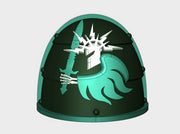 10x Wraith Lords - G:1a Shoulder Pads 3d printed