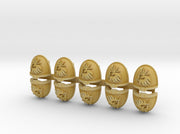 10x Wraith Lords - G:11a Shoulder Pads 3d printed