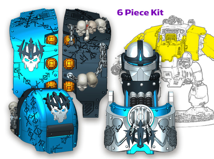 Winter Revenants: Full Atlas Pattern Kit 3d printed