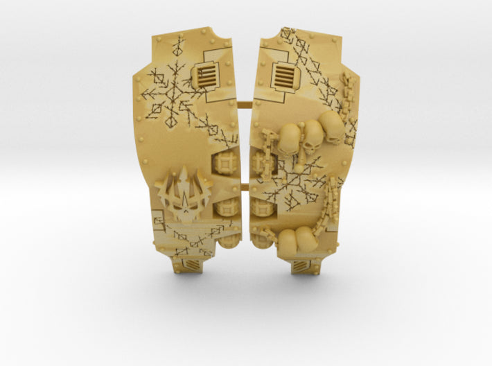 Winter Revenants: Atlas Pat. Carapace 3d printed