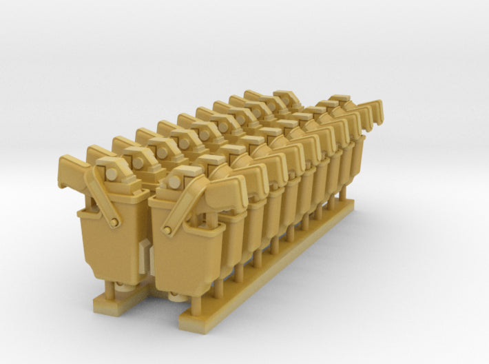 20x Snap Holstered: Combat Pistols (L&amp;R) 3d printed