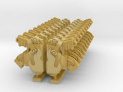 20x Flame Holstered: Combat Pistols (L&amp;R) 3d printed