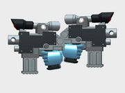 20x Standard M1 Marksman Pistols (10 L&amp;R) 3d printed