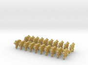 20x Standard M2 Combat Pistols (10 L&amp;R) 3d printed