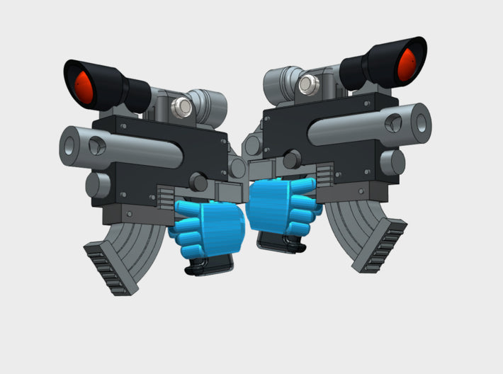 20x Standard M2 Marksman Pistols (L&amp;R) 3d printed