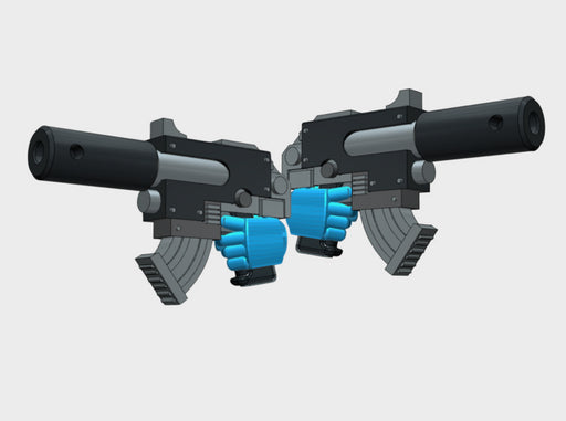20x Standard M2 Suppressor Pistols (L&amp;R) 3d printed