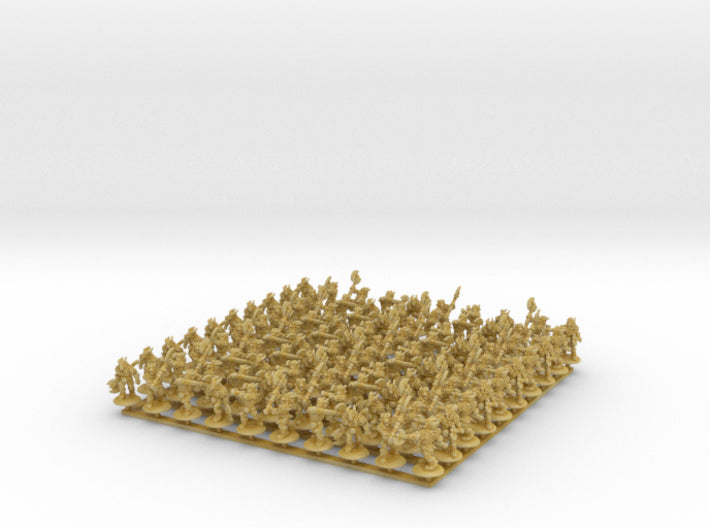 Chaos Hoard: Beastmen Axes (EPIC) 3d printed