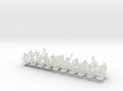 Chaos Hoard: Beastmen Axes (EPIC) 3d printed