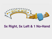 11x RotoSword: Ramses II 3d printed