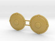 4 Point Boss - Round Power Shields (L&amp;R) 3d printed