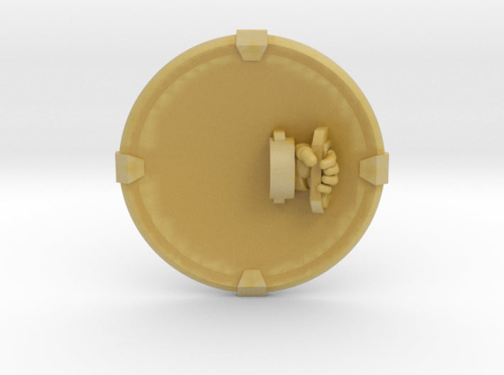 4 Point Boss - Round Power Shields (L&amp;R) 3d printed