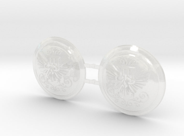 Emperor'sThird - Round Power Shields (L&amp;R) 3d printed