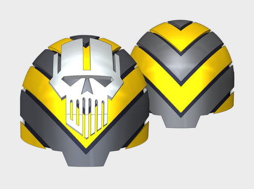 5x Iron Head Chevron - T:1p Terminator Shoulders 3d printed
