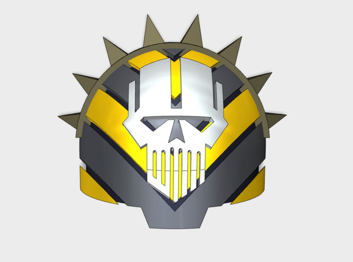 10x Iron Head w/Chevron - T:1k Spiked Terminator 3d printed