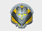 10x Iron Head w/Chevrons - T:4a Chaos Terminator 3d printed
