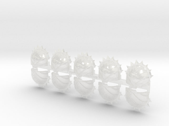 10x Wide Chevron Down - T:1k Spiked Terminator 3d printed