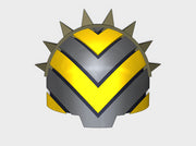 10x Wide Chevron Down - T:1k Spiked Terminator 3d printed