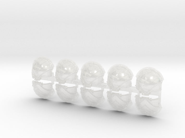 10x Wide Chevron Down - T:4a Terminator Shoulders 3d printed