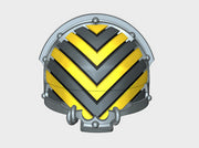 10x Chevron Down - T:4a Terminator Shoulders 3d printed