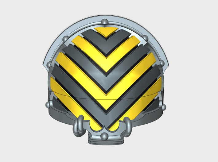 10x Chevron Down - T:4a Terminator Shoulders 3d printed