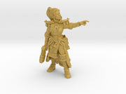 Capt. Ursula Claw - with Plasma Pistol 3d printed