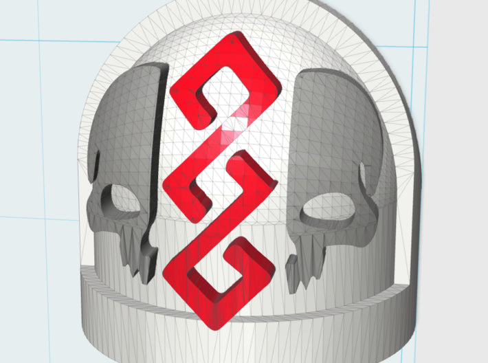 5x Apothecary 1 - G:7a Shoulder Pad 3d printed