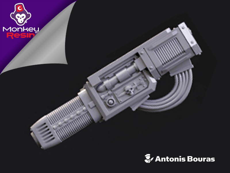 Eternus Assault Armor : Plasma Cannon 3d printed