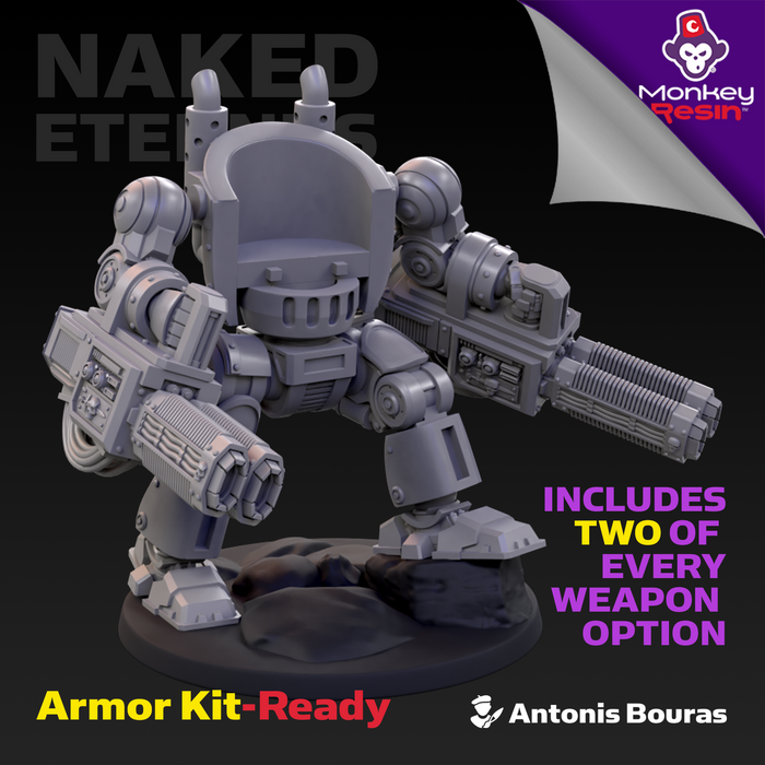 Naked: Mega Eternus Armor-Ready kit