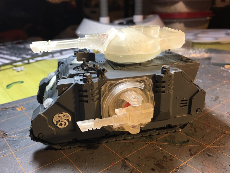Maltese Cross : Phobos Battle Tank Turret Set
