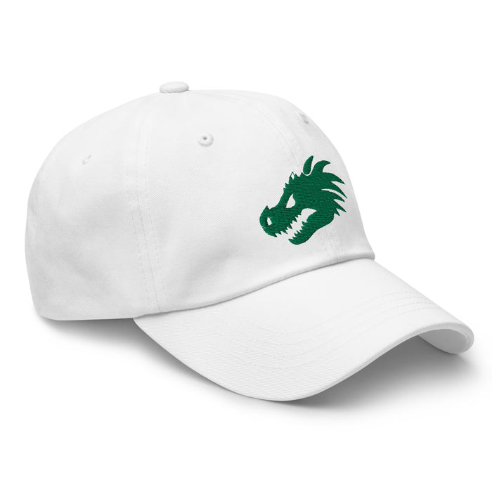 Dragon Head - White Baseball Cap
