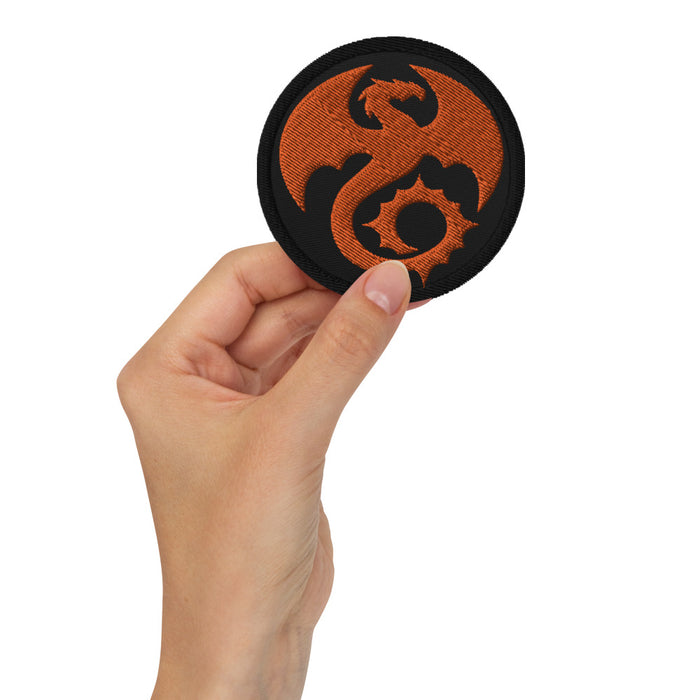 Void Drakes (Orange) : Embroidered 3" Patch