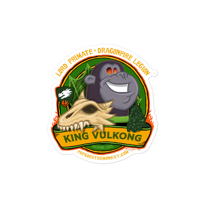 King Vulkong - Hero sticker