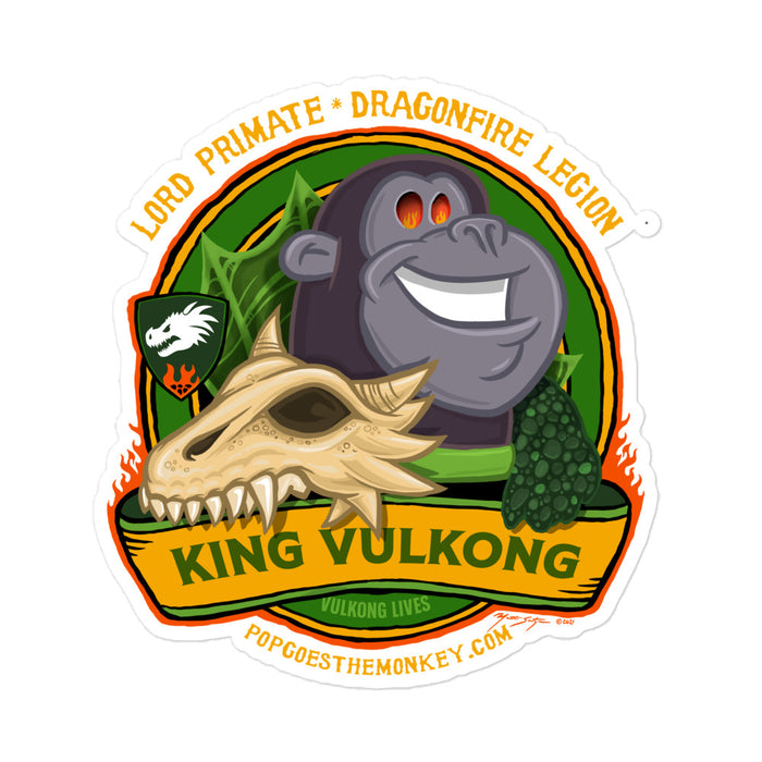 King Vulkong - Hero sticker