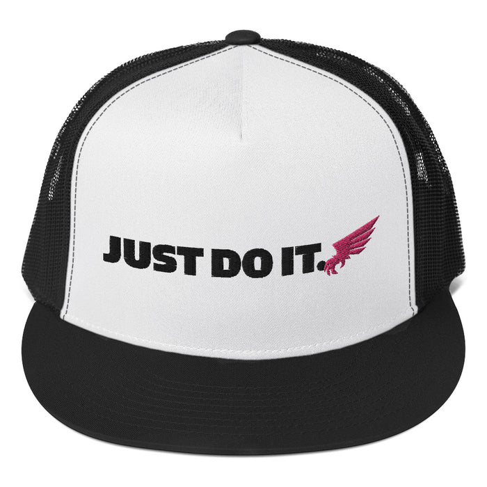 "JUST DO IT." Clawed Wind Classic Trucker