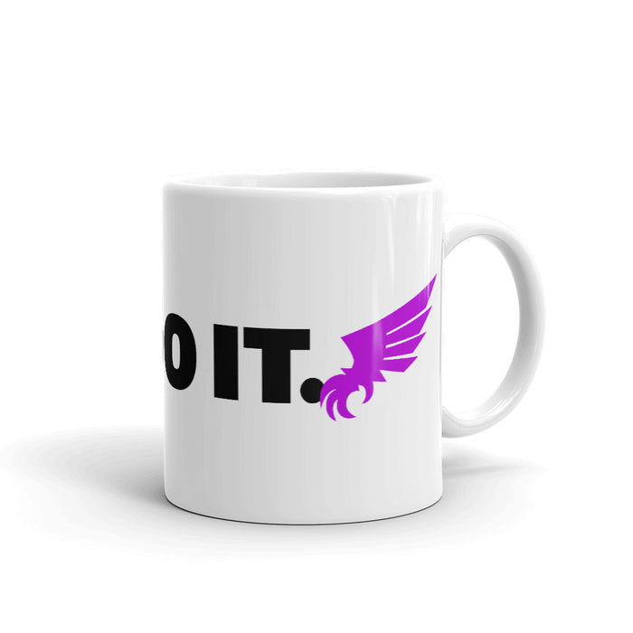 "JUST DO IT." Clawed Wing Mug