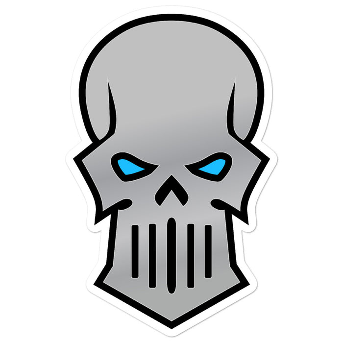 Silver Skull stickers