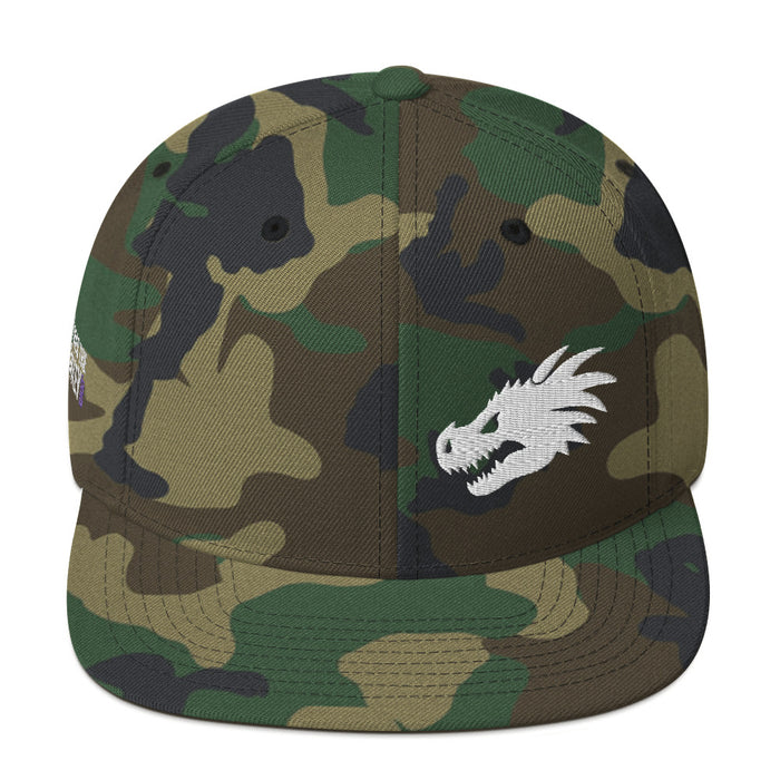 Dragon Head Snapback Hat