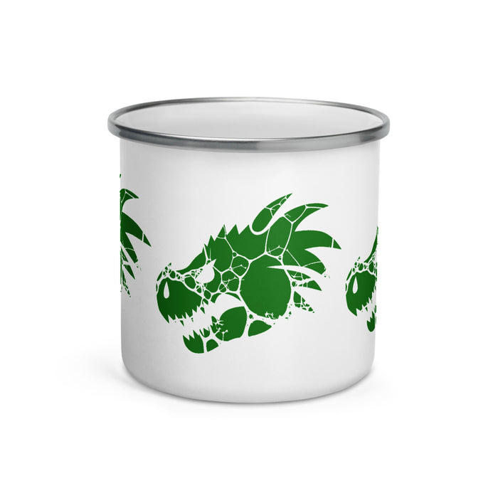 Dragon Head Enamel Mug