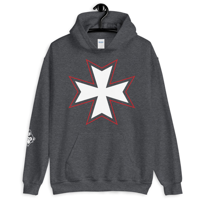 Maltese Cross : Hood Sweatshirt